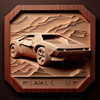 3D model Lamborghini Jalpa (STL)